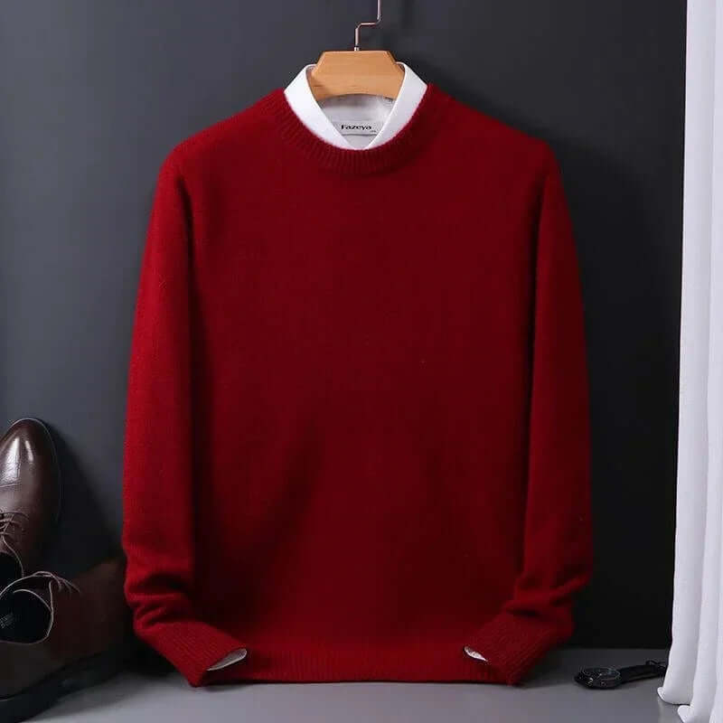 Men's Luxurious Soft Knit Cashmere Sweater