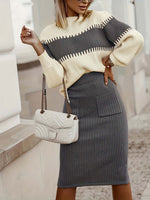 Apricot + Gray