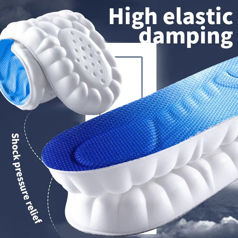 Unisex StepEase Cloud 4D Orthopedic Insoles for Comfort & Support