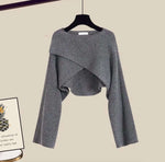 Gray sweater
