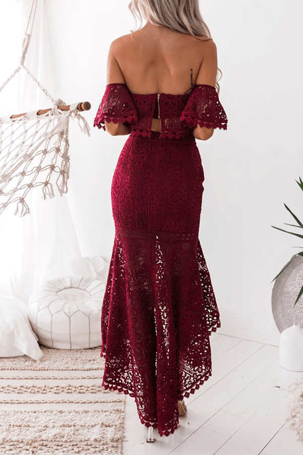 Women's Lace Two-Piece Set
