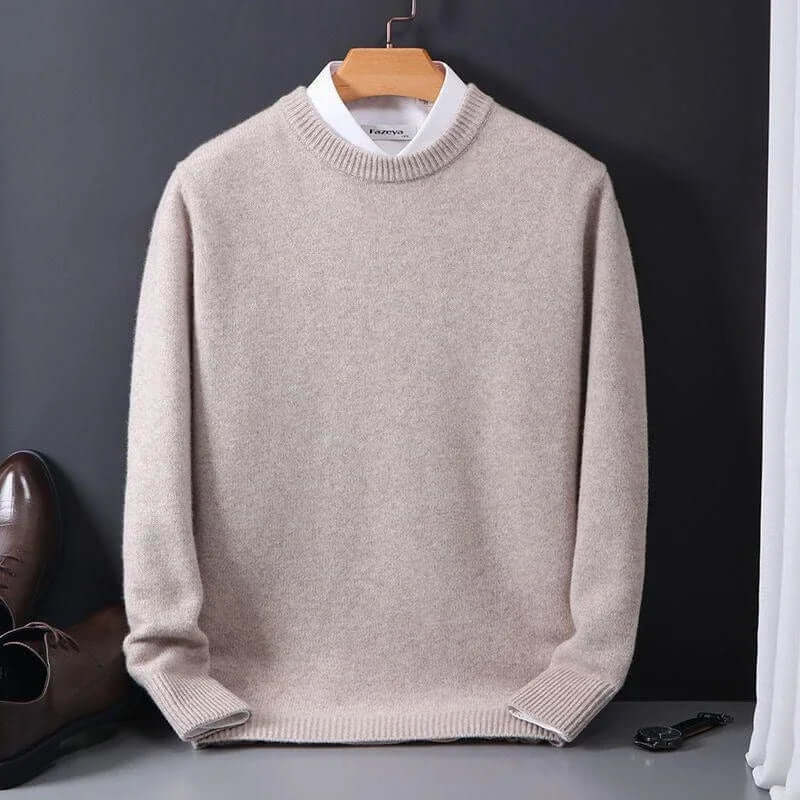 Men's Luxurious Soft Knit Cashmere Sweater