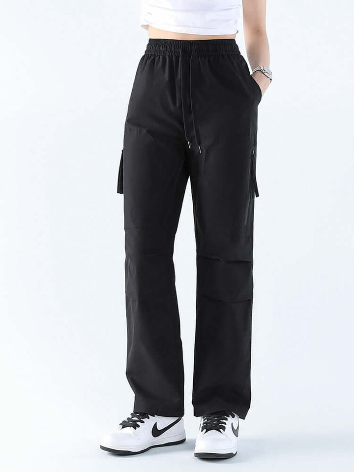 Women's Loose Straight Waterproof Trousers