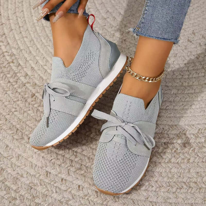 Women's Comfortable Casual Lace-Up Sneakers