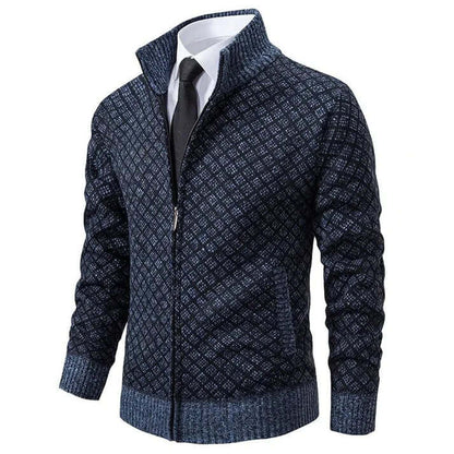 Chic Men's Knit Cardigan