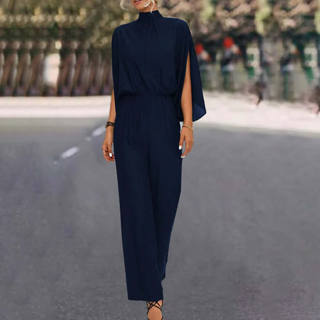 Elegant Batwing Sleeve Jumpsuit for Women