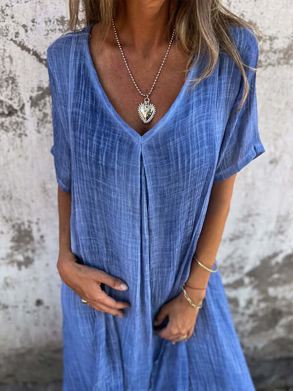 Cotton Maxi Dress - Casual Summer Dress