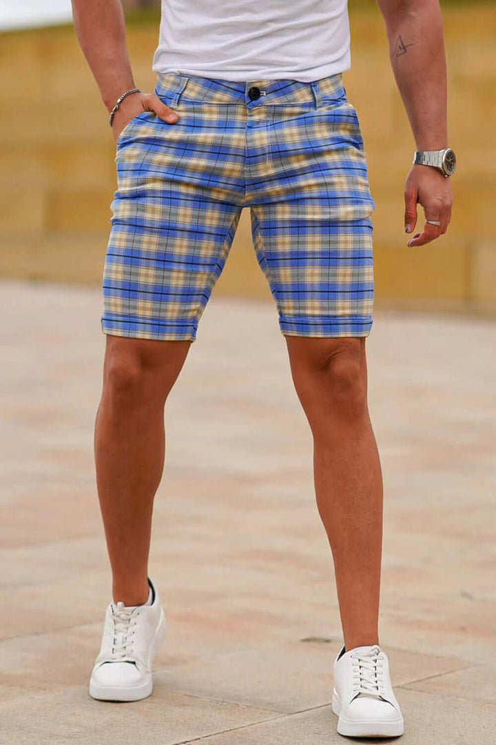 Men's Relaxed Fit Cotton Blend Shorts