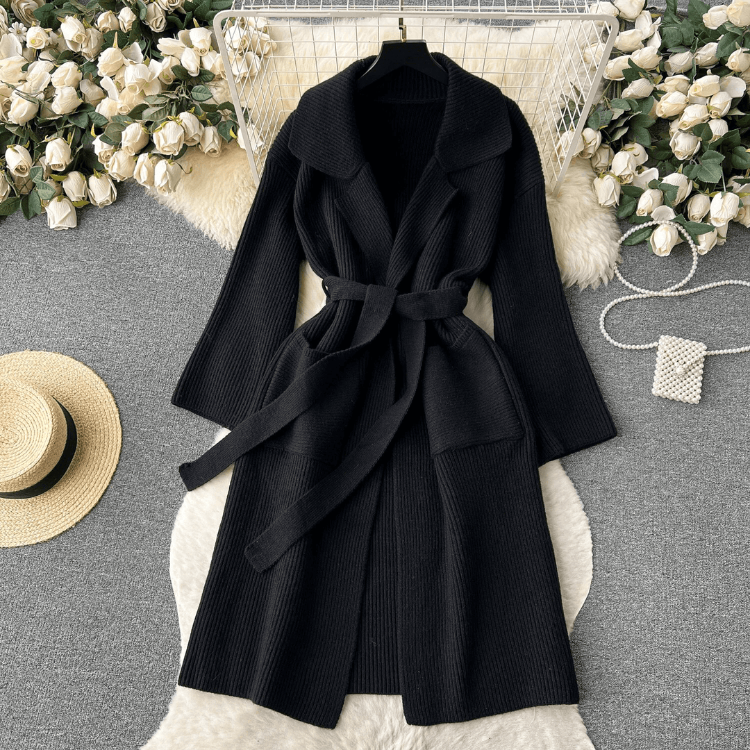 Women's Long Knit Cardigan