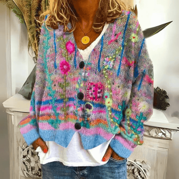 Soft Cashmere Knit Cardigan