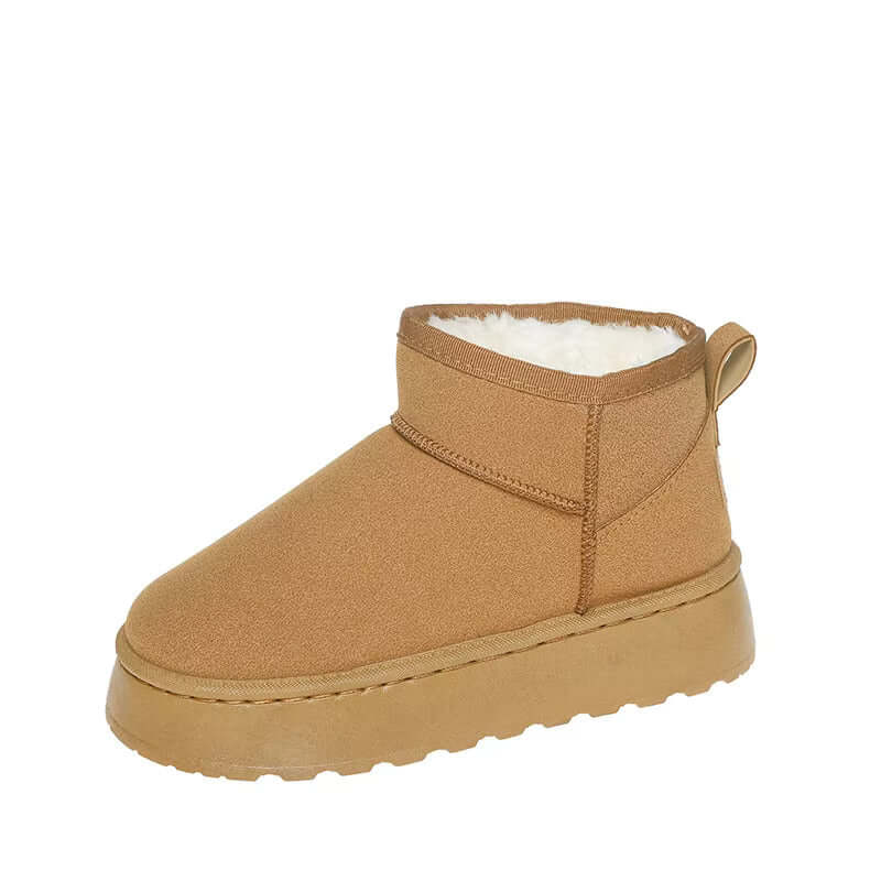 Women's Suede Ankle Winter Boots