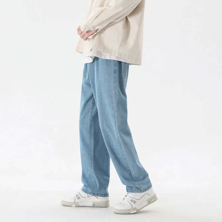 Men's Relaxed Fit Straight Leg Jeans