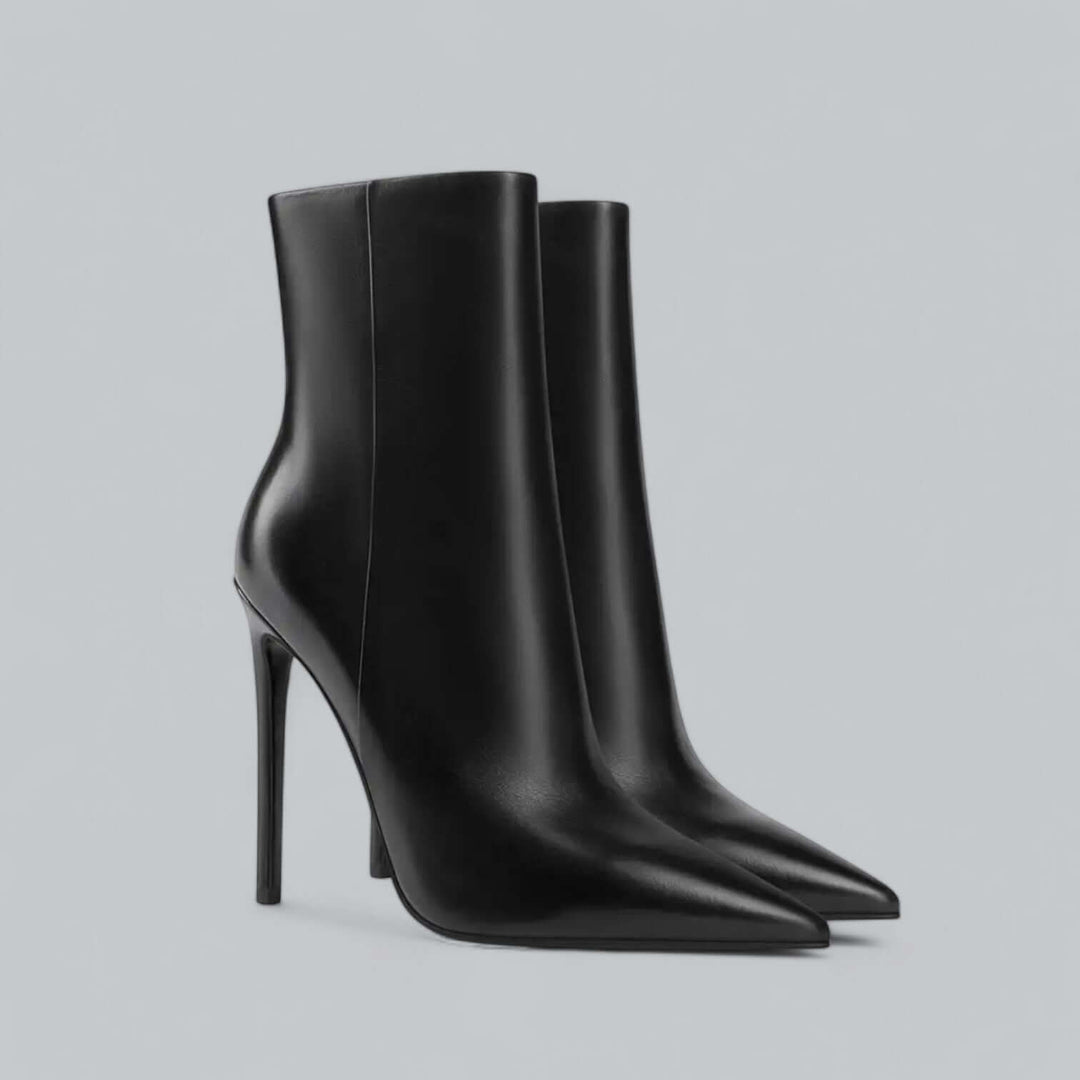 Women's Pointed Toe Faux Leather Boots