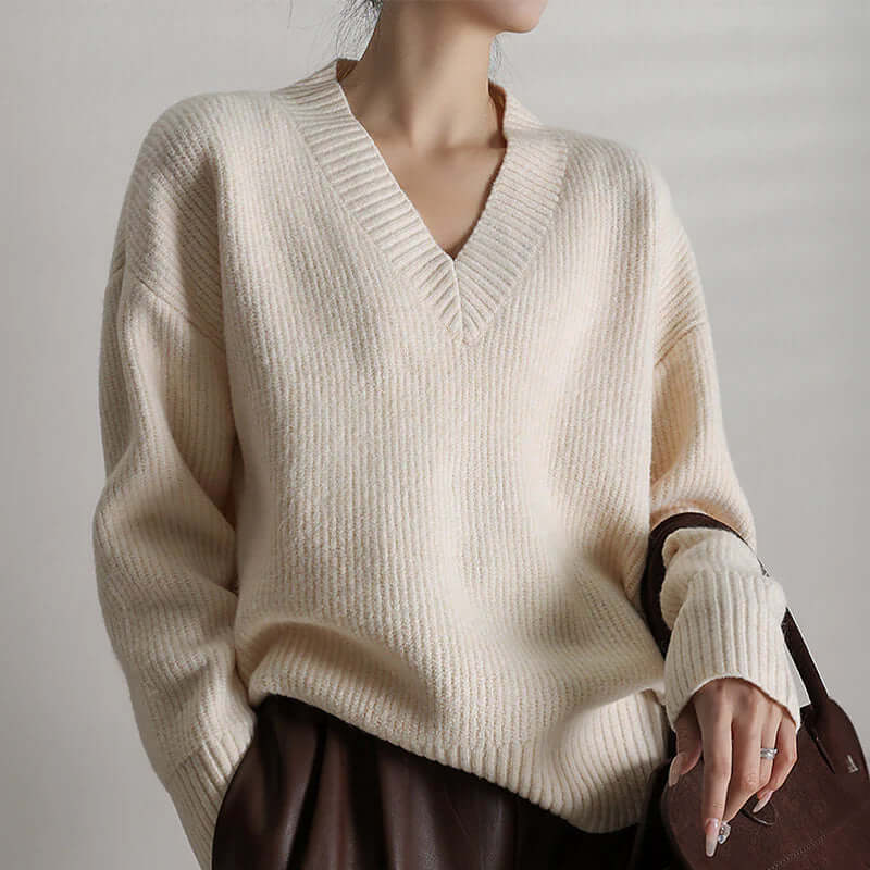 Women's Oversized Turtleneck Jumper