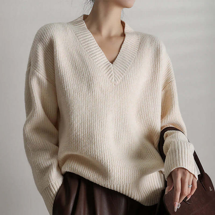 Women's Oversized Turtleneck Jumper