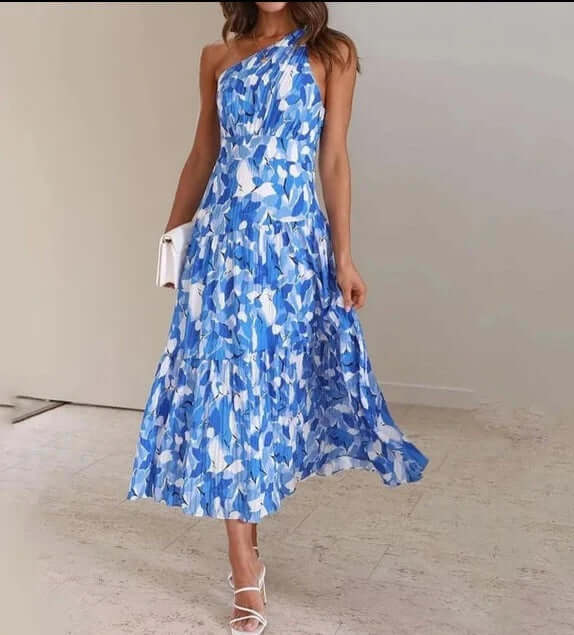 Elegant Single Shoulder Formal Dress