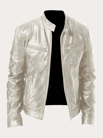 Men's Classic Leather Jacket