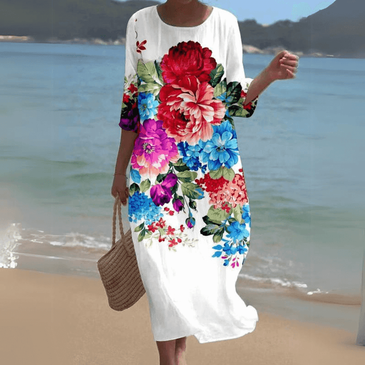 Women's Flowy Midi Dress