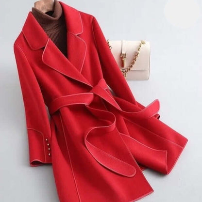 Women's Long Winter Wool Coat