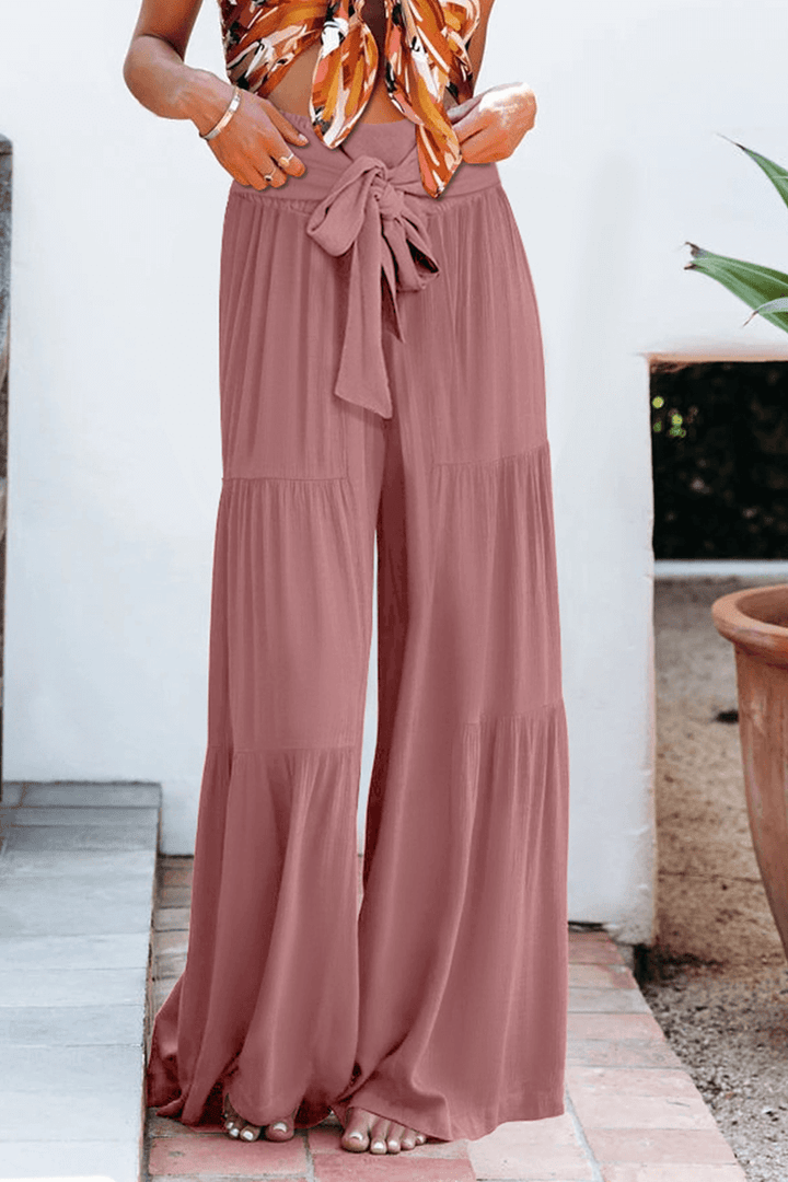 Women's Loose High Waist Wide Leg Pants