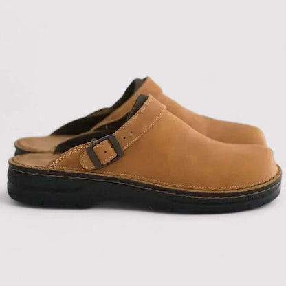 Orthopaedic Leather Shoes-Slippers