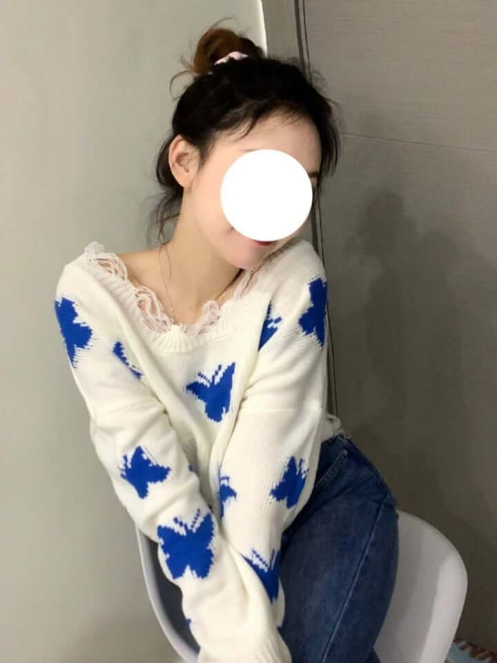 Women's Cashmere Butterfly Sweater