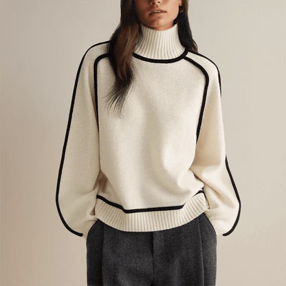 Women's Roll Collar Sweater