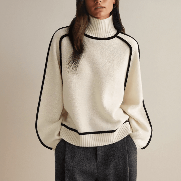 Women's Roll Collar Sweater