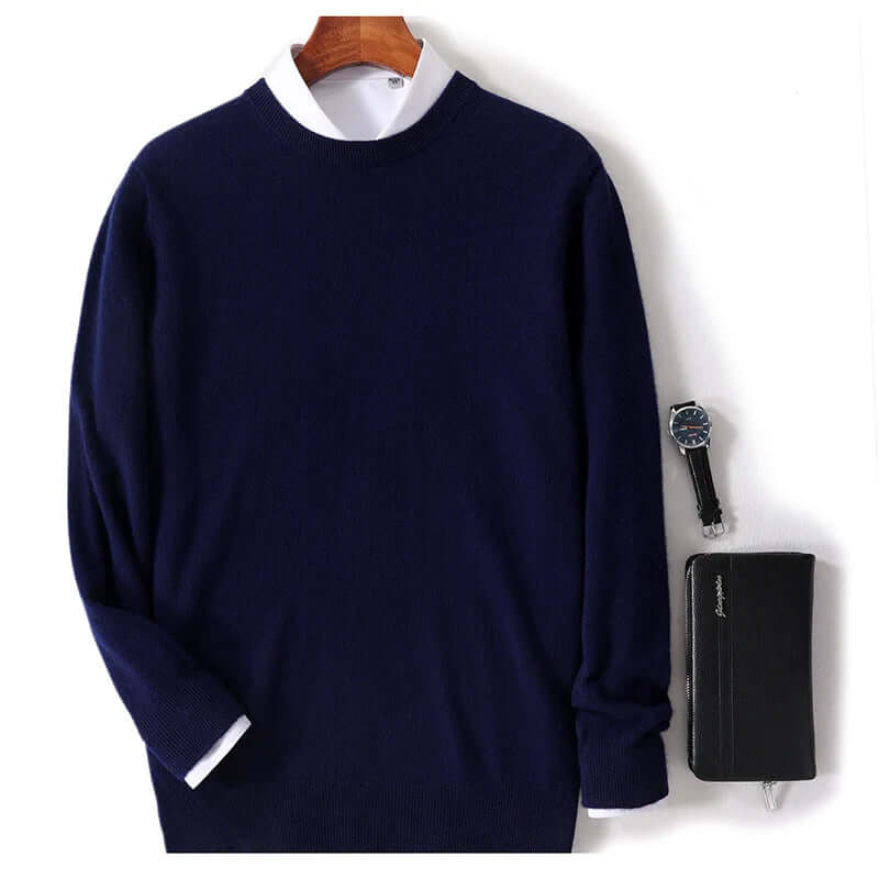 Men's Soft Knit Crew Neck Sweater