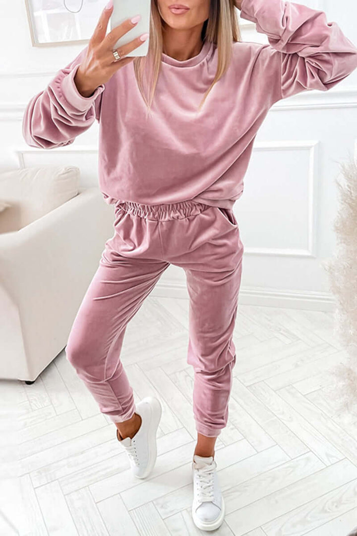 Women's Velvet Lounge Set
