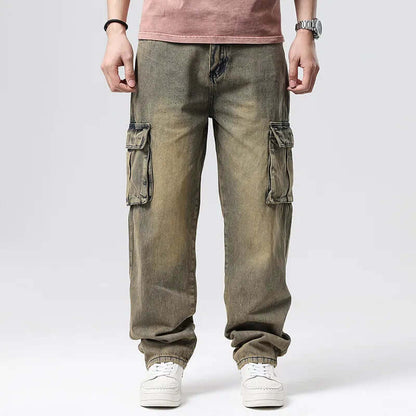 Men's Retro Multi-Pocket Cargo Pants