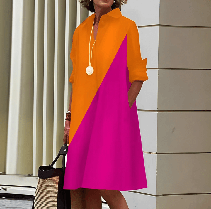 Stretch Fit Polo Dress