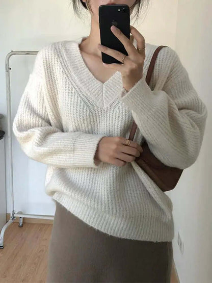 Women's Oversized Chunky Knit Sweater