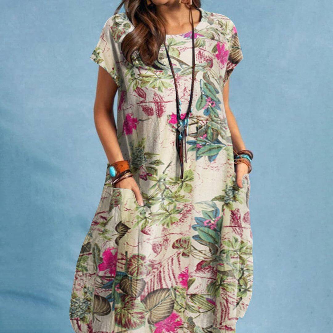 Satin Midi Dress