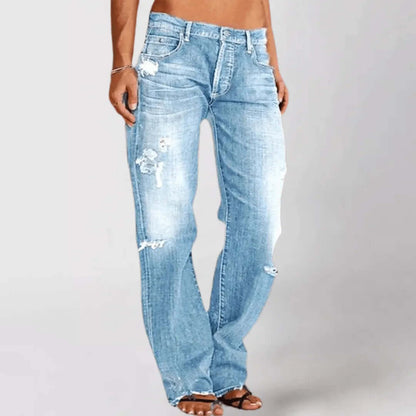 Women's Mid-Rise Bootcut Stretch Jeans