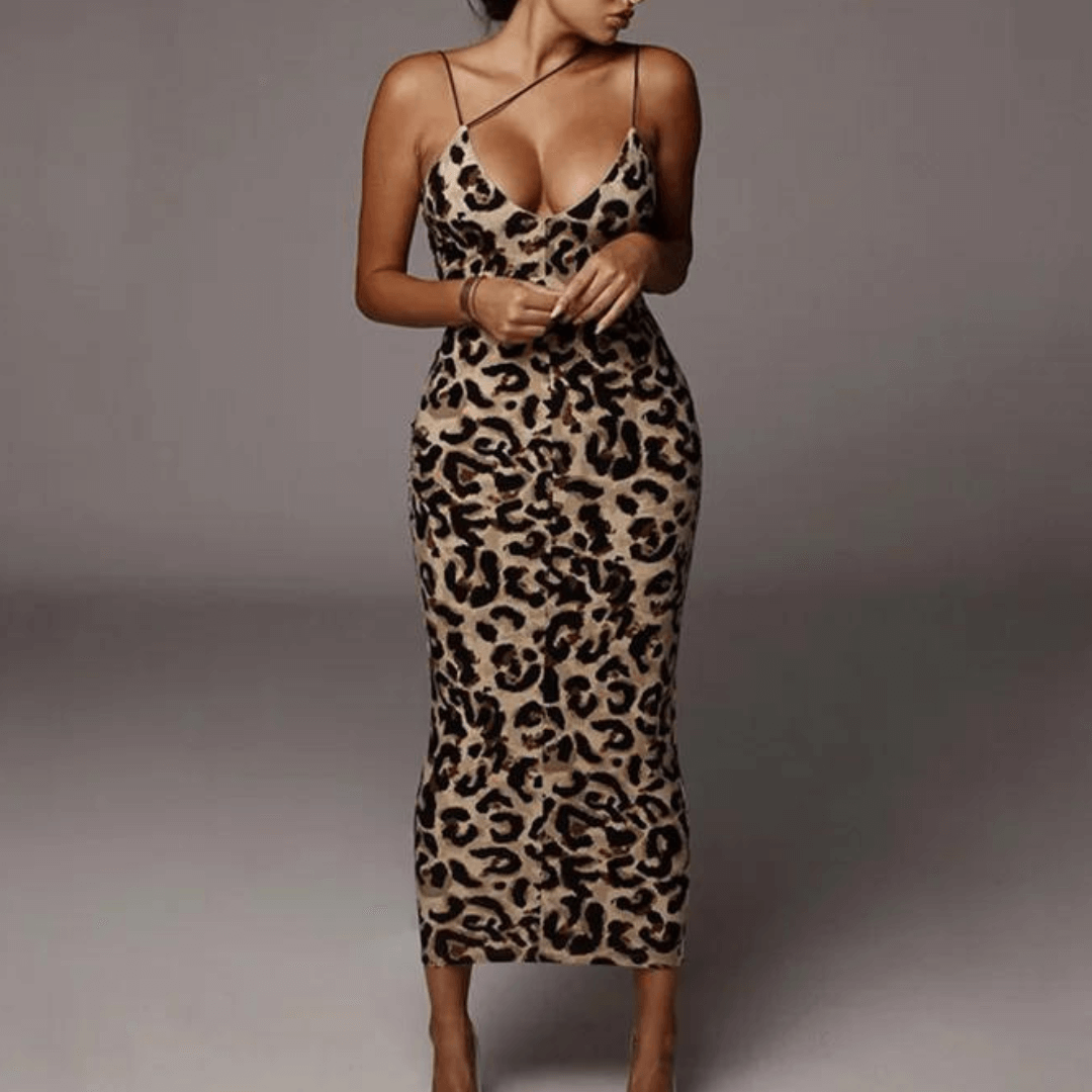 Women's Snake Print Dress