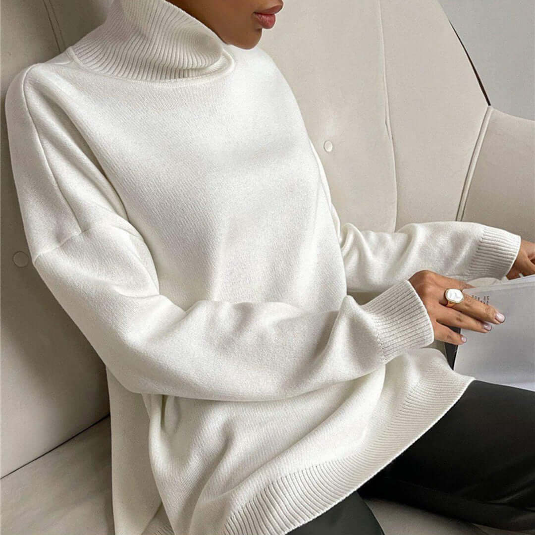 Women's High-Neck Sweater