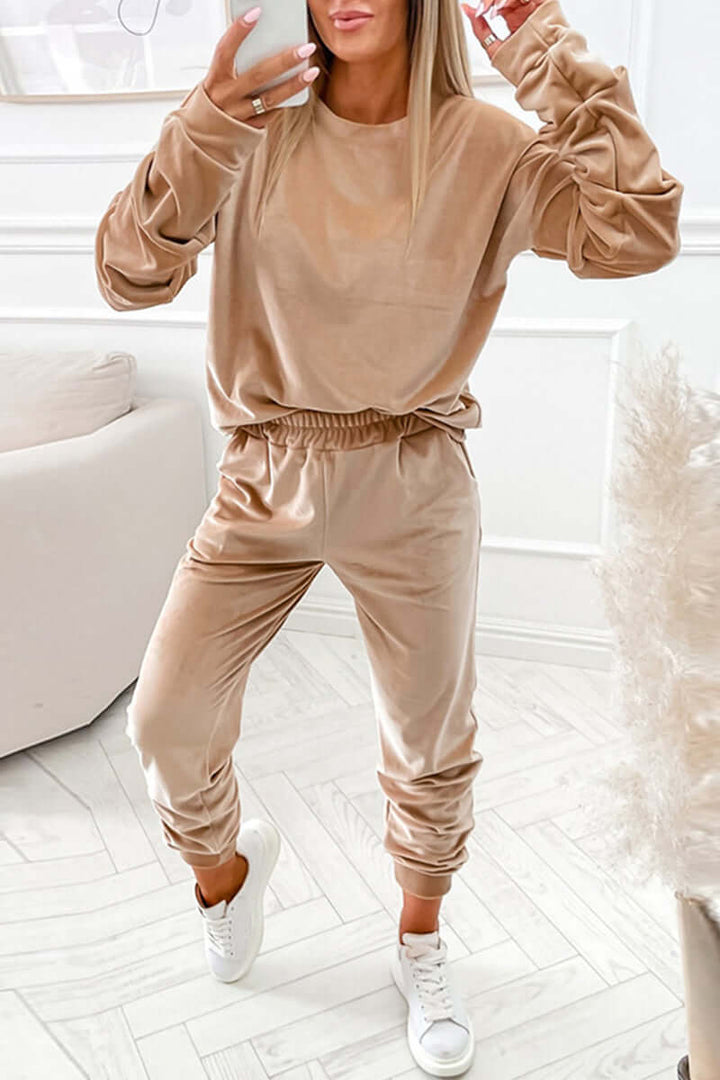 Women's Velvet Lounge Set