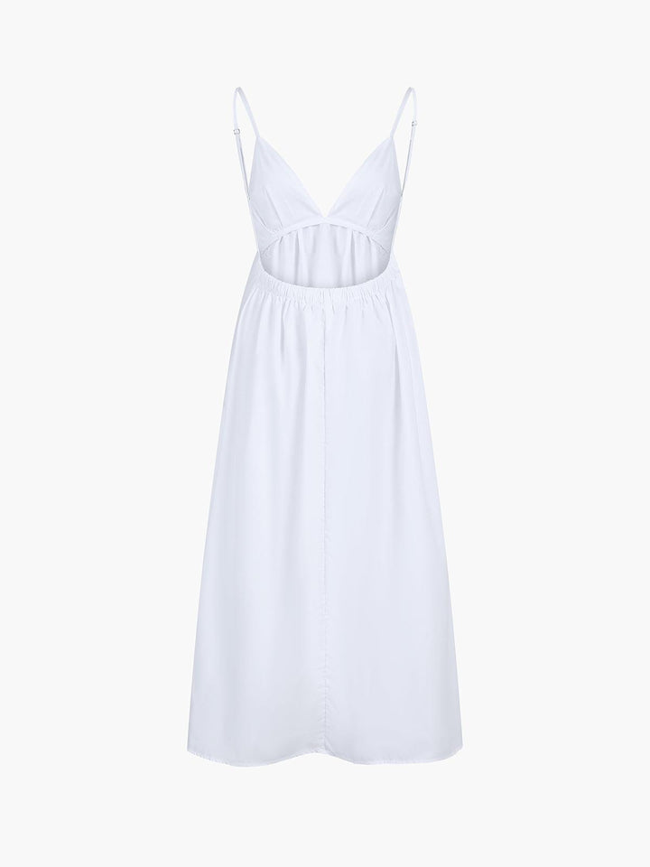 Women's Linen Midi Dress