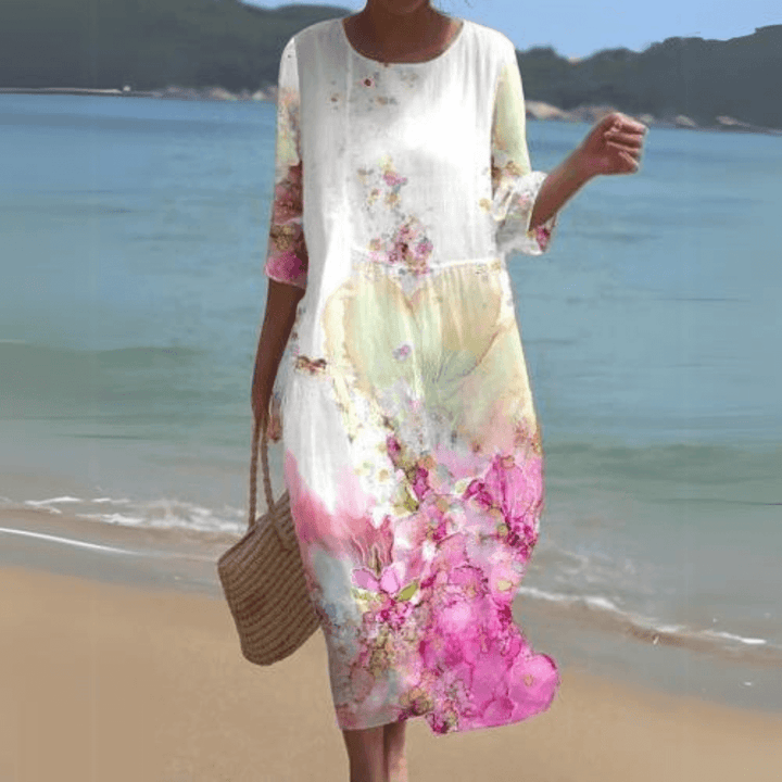 Women's Flowy Midi Dress
