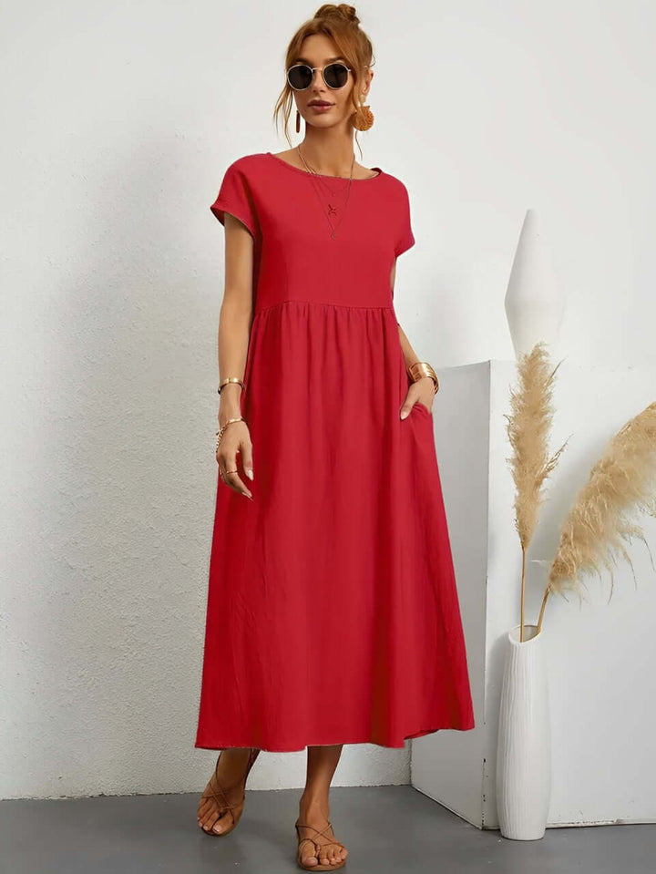 Summer Cotton Dress - Breathable & Comfortable