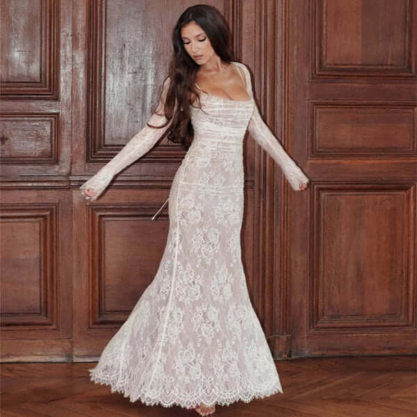 Women's Floral Print Casual Midi Dress
