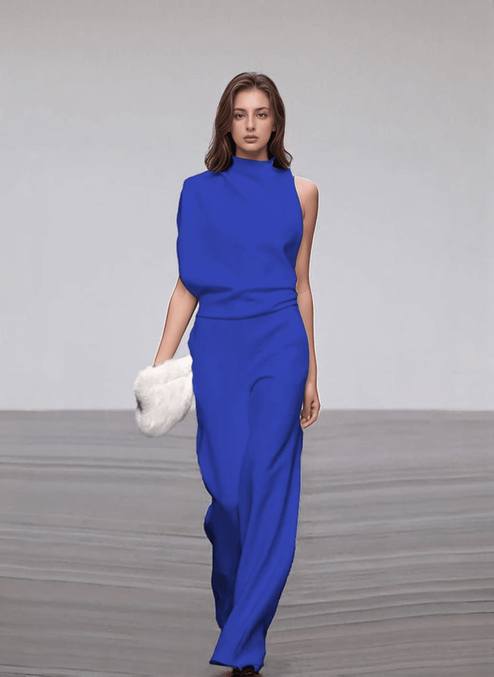Women's Sleeveless Formal Jumpsuit