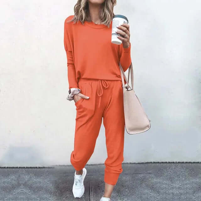 Women's Loose Tracksuit Set for Casual Comfort