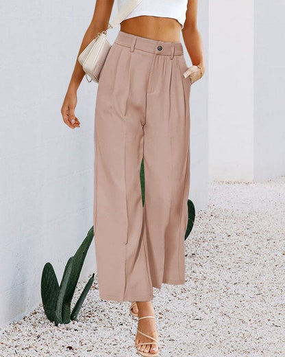 Women's Elegant Wide-Leg Trousers