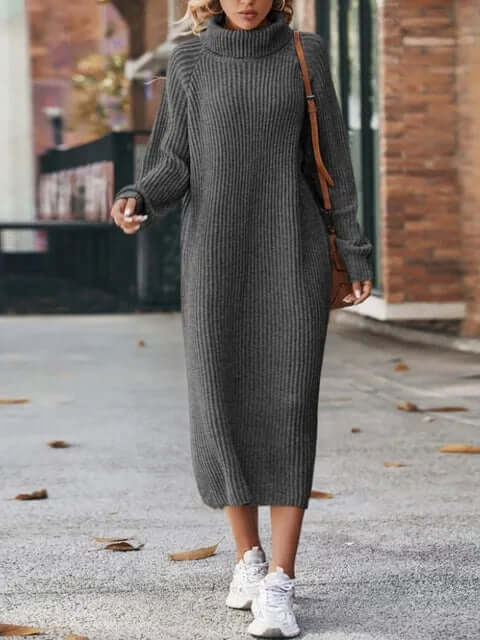 Soft Knit Sweater Dress