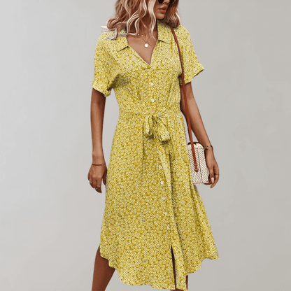 Summer Midi Dress - Polyester