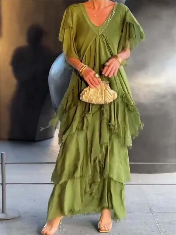 Women's Summer Dress with Sleeves