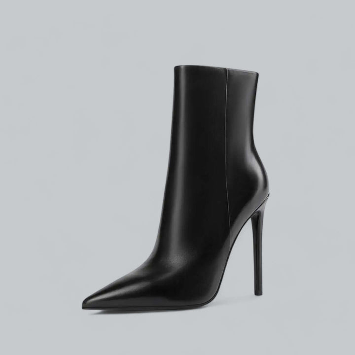 Women's Pointed Toe Faux Leather Boots