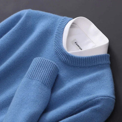 Men's Luxurious Soft Knit Cashmere Sweater